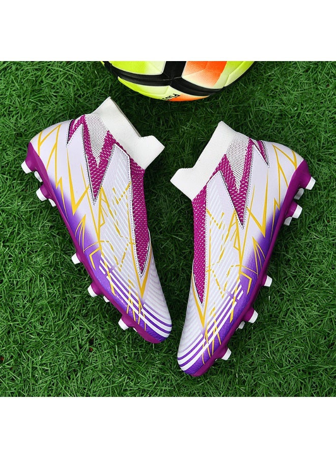 New Men Soccer Shoes Cleats Football Boots Sports Large Size Long Studs Turf Shoes for Training Competition - Image 4